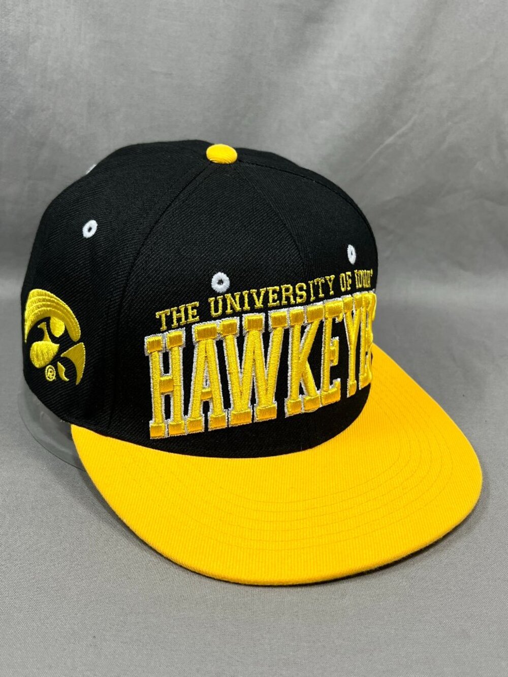 University of Iowa Hawkeyes Bimmridder NCAA Snapback Hat Black Adjustable Mens